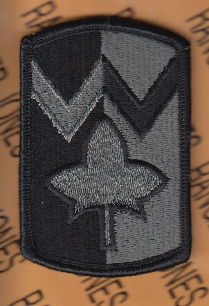 US Army 4th Sustainment Brigade ~3" ACU w/ Hook uniform patch m/e