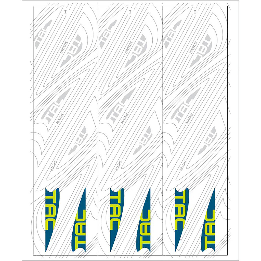TAC Vanes Arrow Specific Wraps White Size I 5.5 13 pk.