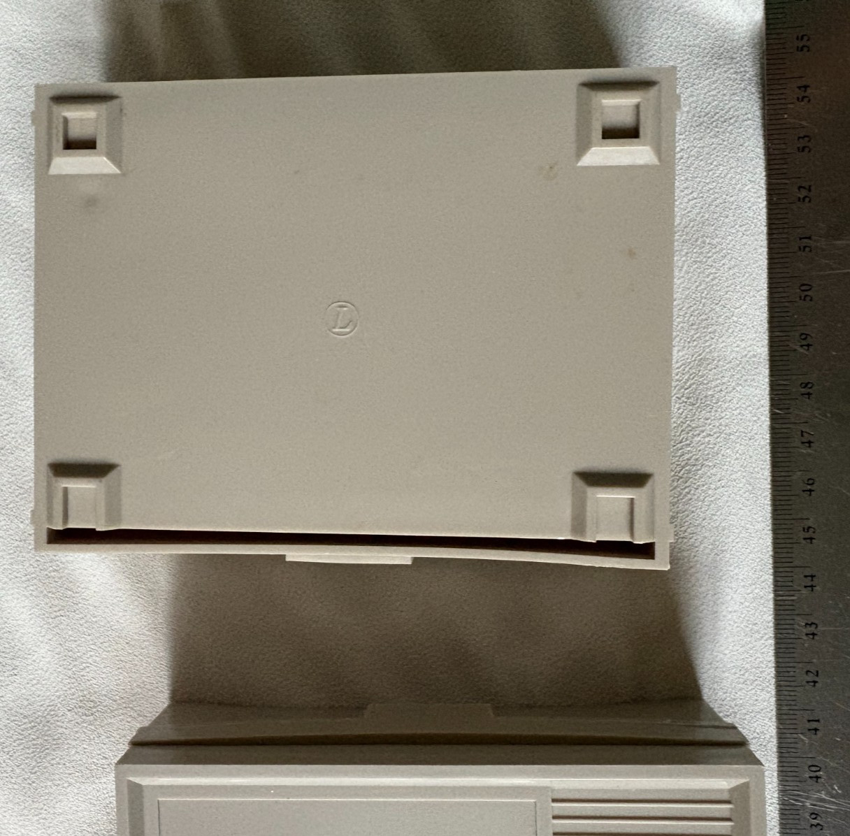 25 Place Slide Storage Box - Grey