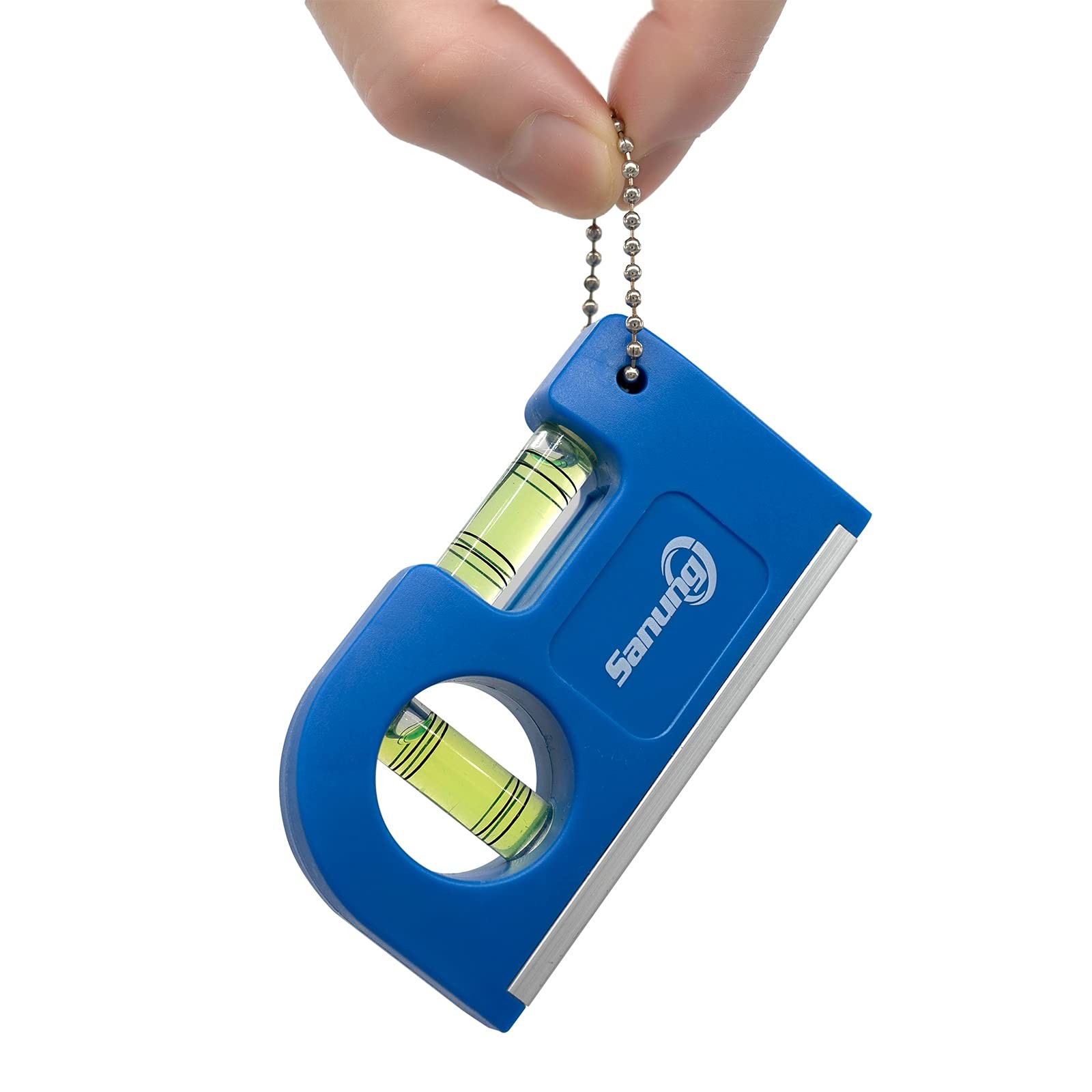 4Pc Mini Spirit Level Magnetic Base Horizontal Vertical Pocket Measuring Tool