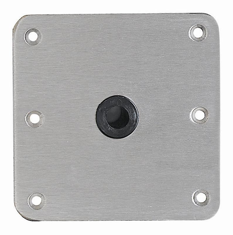 Attwood Swivl-Eze 7x7 /Base  /Stainless Plate 3/4" Pin 67739 Swivel-Eze