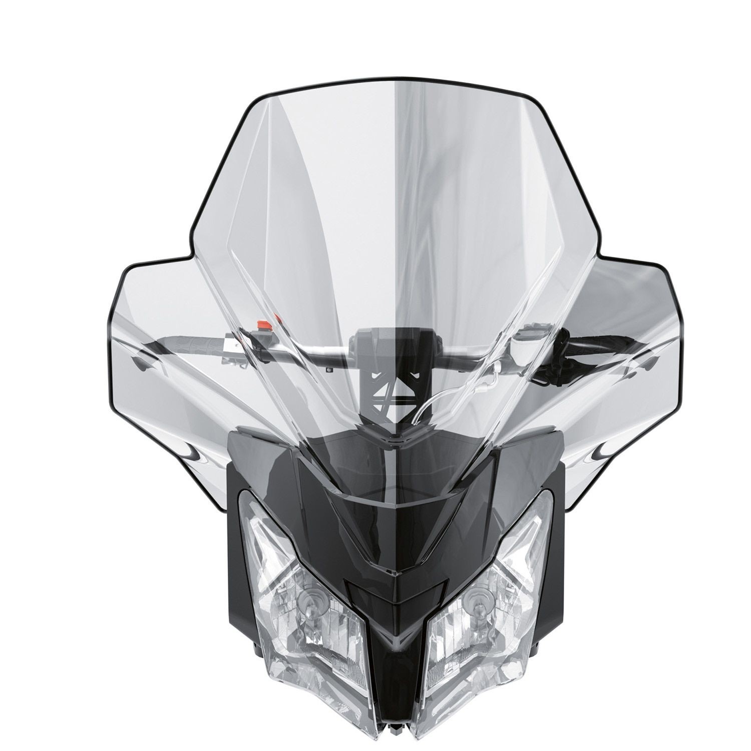 Ski-Doo New OEM, REV-XM XS Ultra High Windshield 24 Inch In Length, 860201185