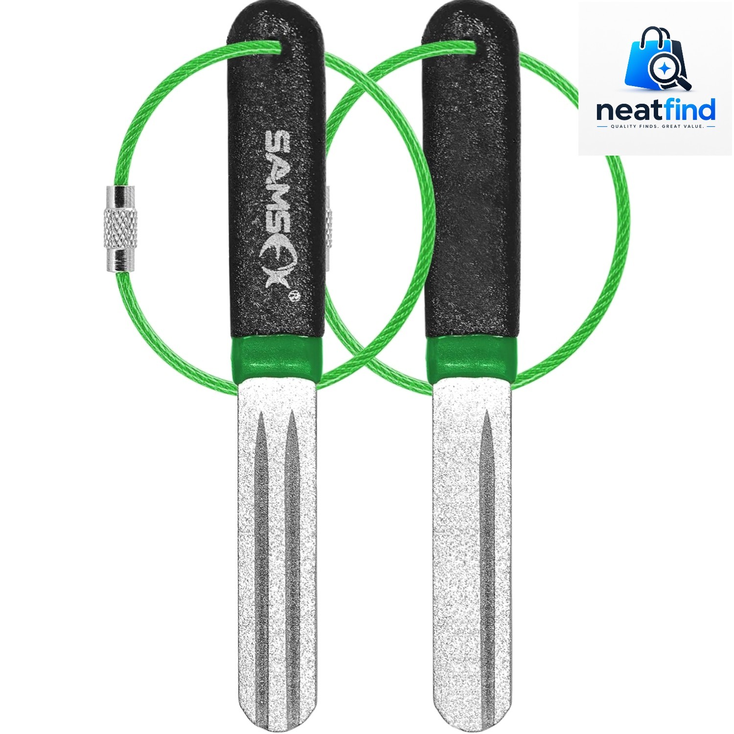 Fishing Hook Sharpener Hook Diamond File Portable Grinding Tool, Double Sided...