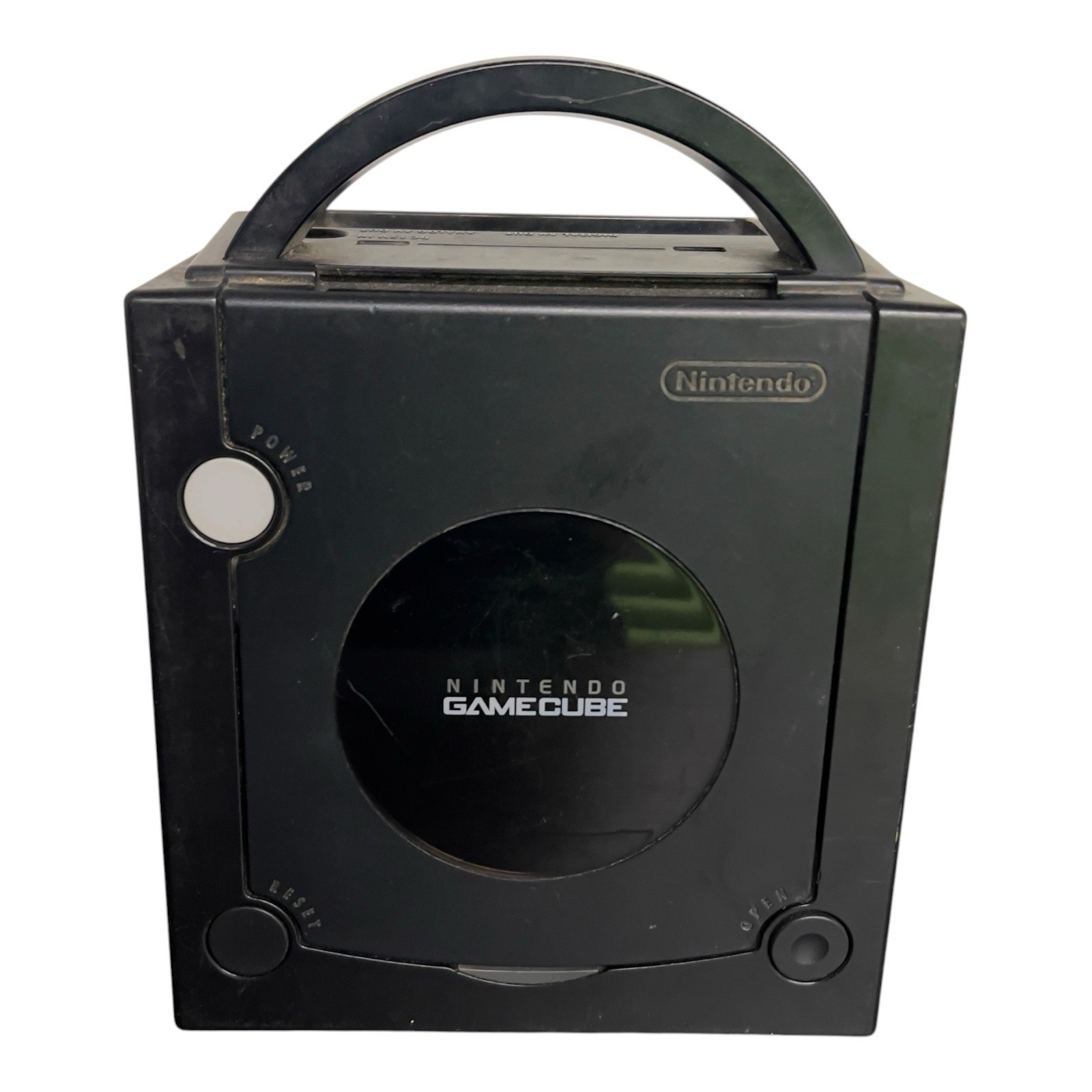 Nintendo GameCube DOL-001 Black Console OEM Memory Card 251 Block Untested AS IS