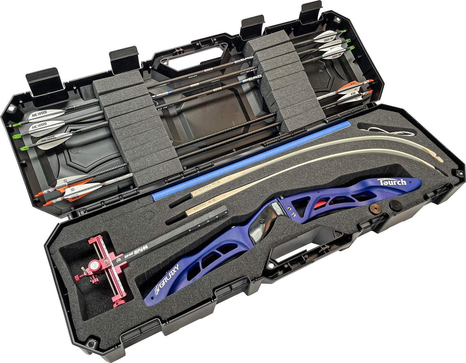 MTM BC34TD Takedown Recurve Bow Case, Lockable, Airline Approved, Hard