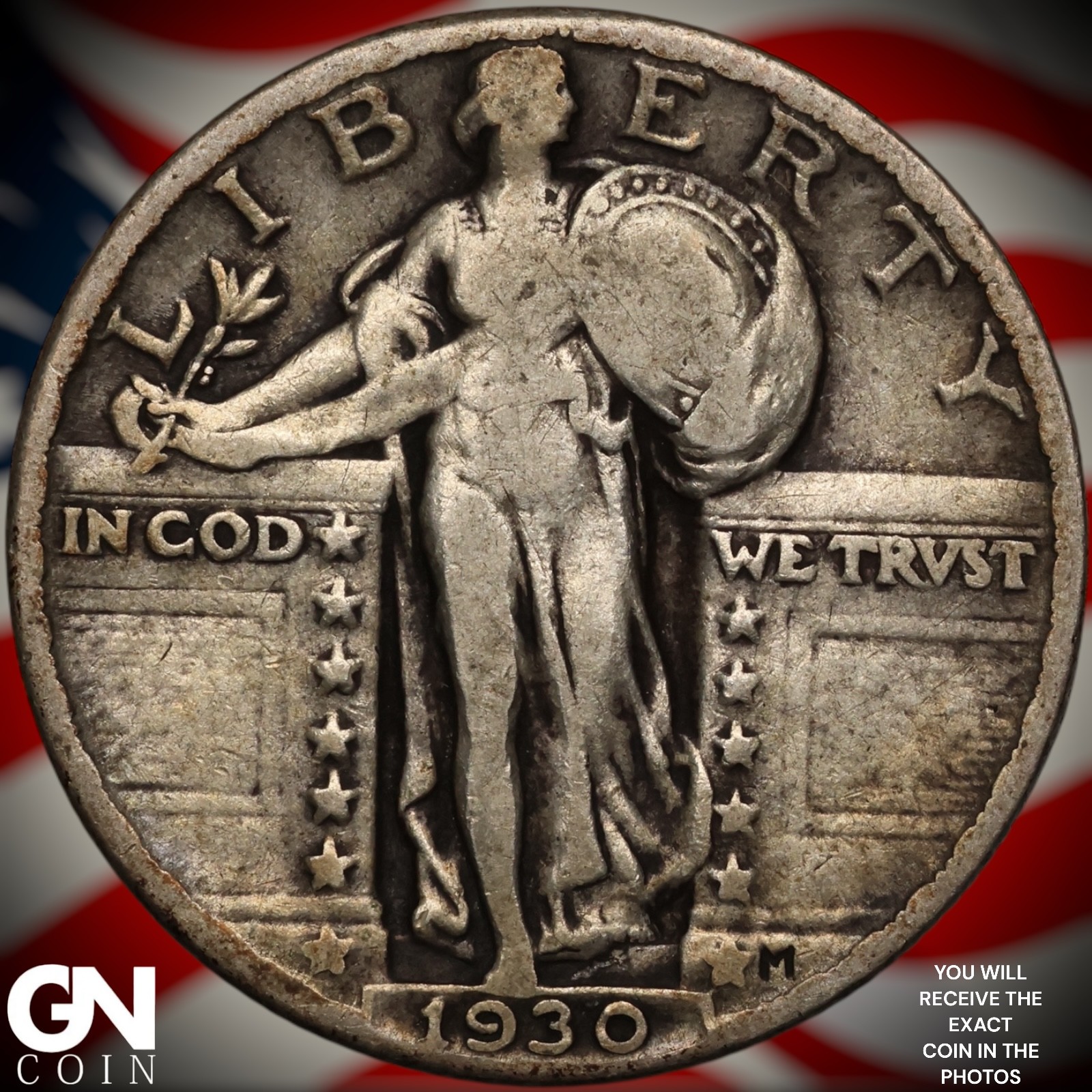 1930 P Standing Liberty Quarter A5415