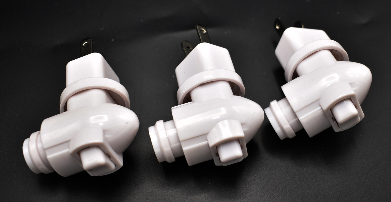 2-Pack: Night Light Base / Socket / Plug - Rotating - DIY Nite Light Fixture