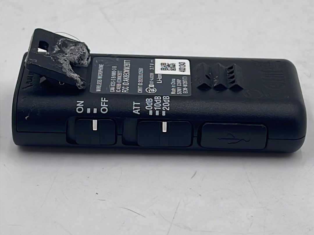 Sony ECM-W2BT Wireless Microphone Transmitter Mic Only - Read