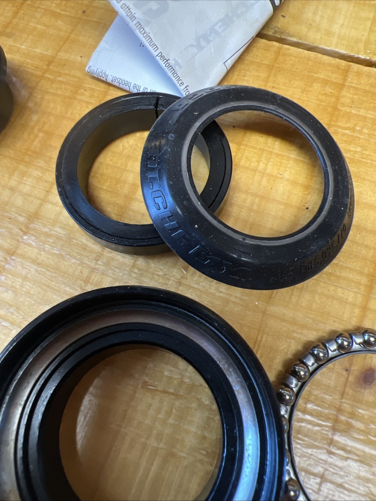Tioga Alchemy Over Size Head Set For Threadless Steerer Model DL-TRB Black