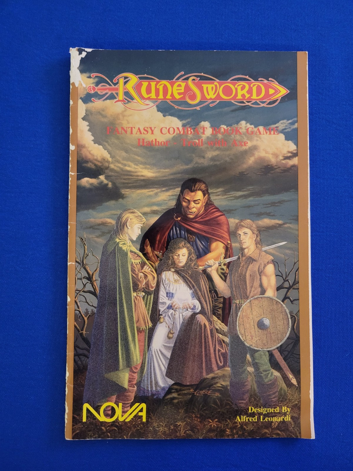 Rune Sword Fantasy Book Game with Card - Nova