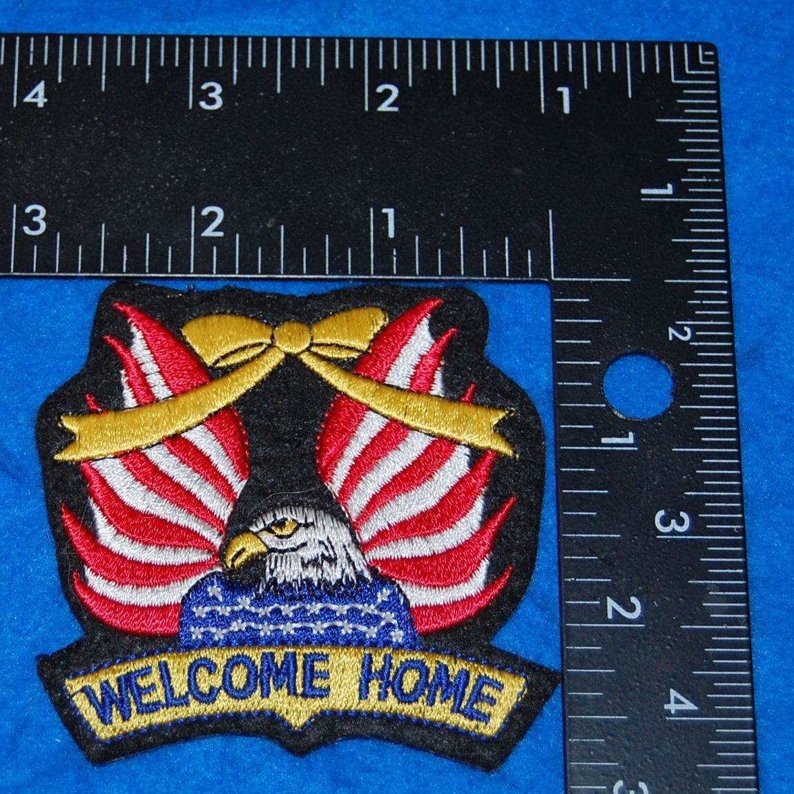 Welcome Home Embroidered Patch