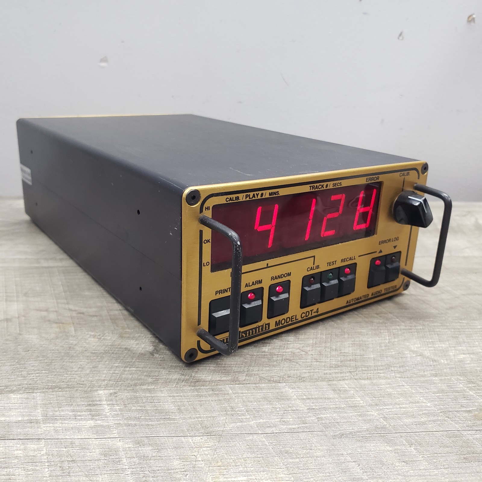 *WATCH VIDEO - Powers Up* Soundsmith CDT-4 Automated Audio Tester - Rare