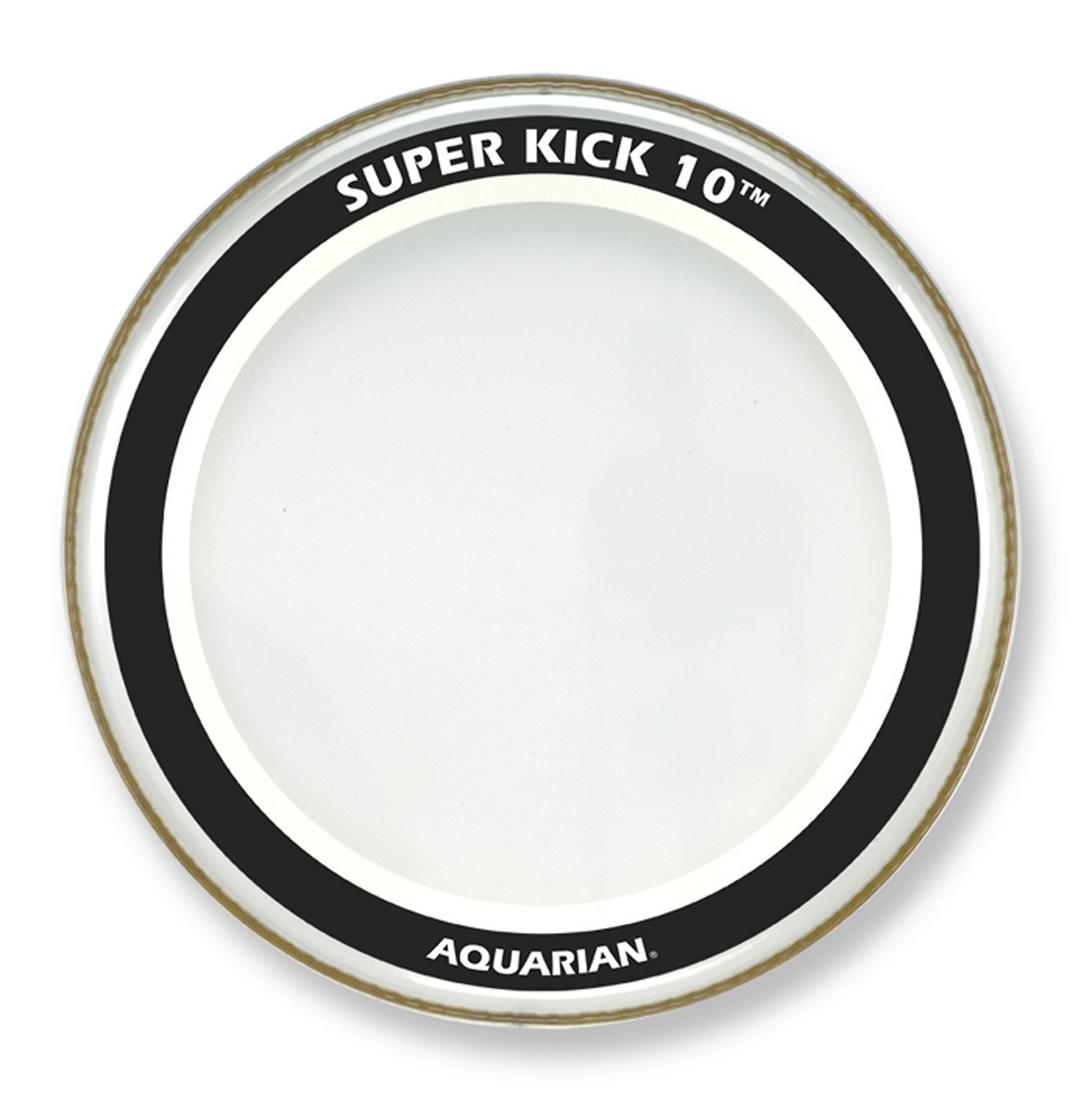 Aquarian - SK10-22 - 22" Superkick 10 Clear Bass Drum