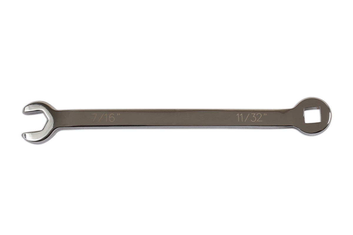 Laser Tools Brake Spanner 11/32" Sq x 7/16" EO 2603