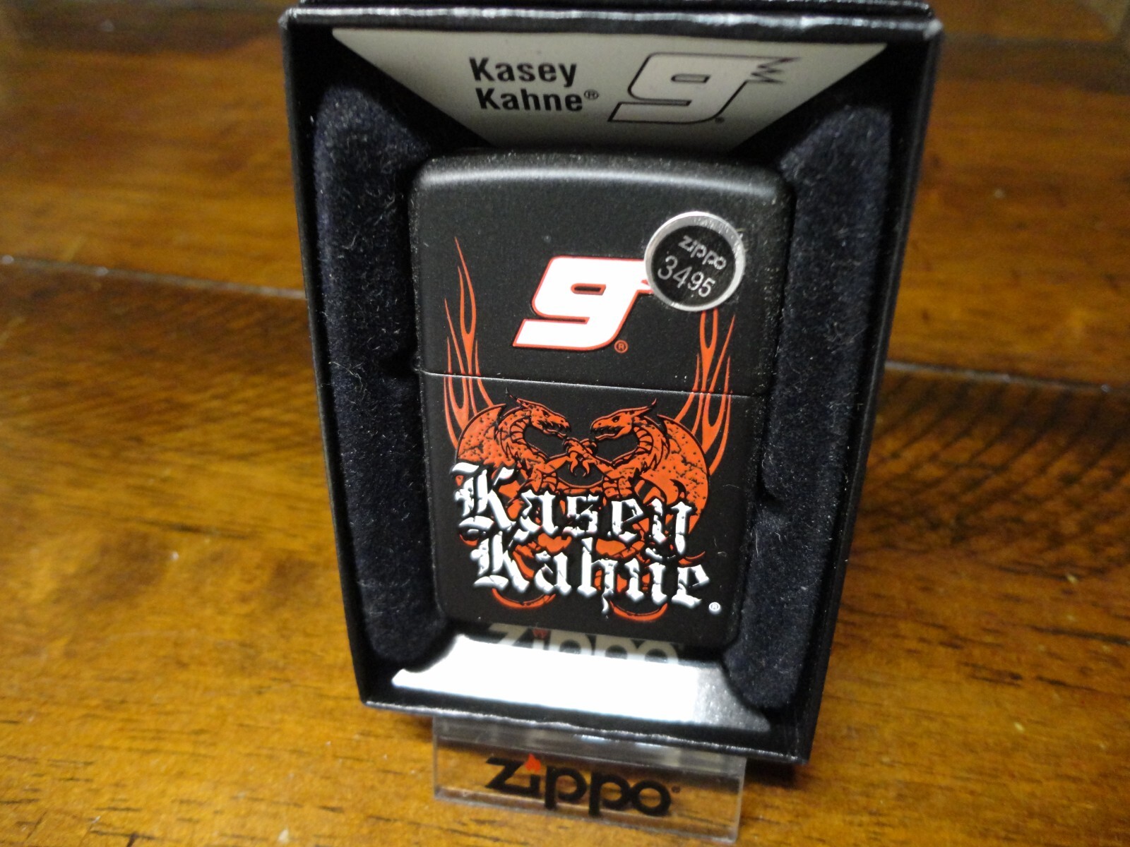 KASEY KAHNE #9 DRAGONS NASCAR ZIPPO LIGHTER MINT IN BOX 2008