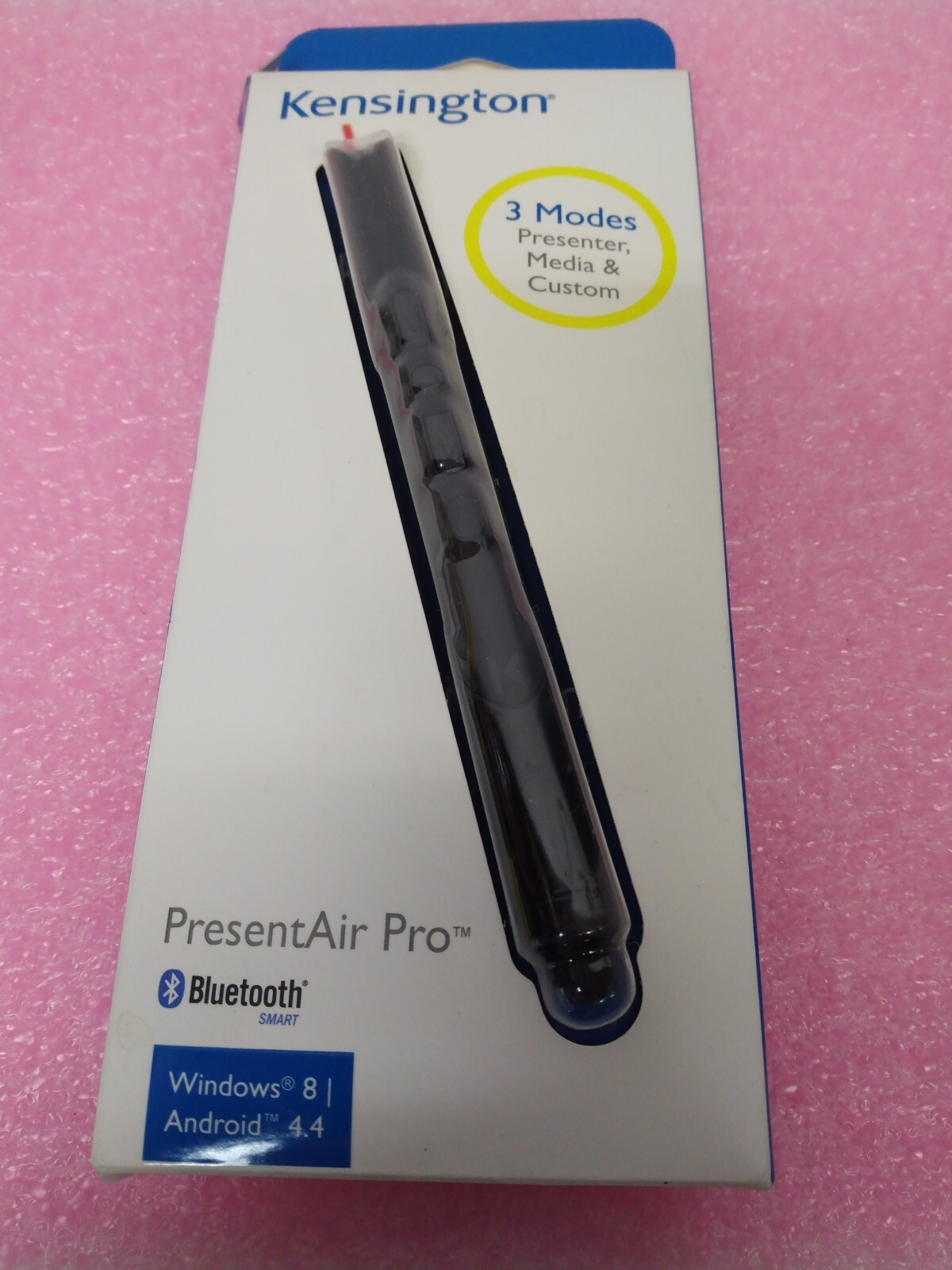 Kensington PresentAir Pro Bluetooth 4.0 LE Presenter Black + Laser K72448US