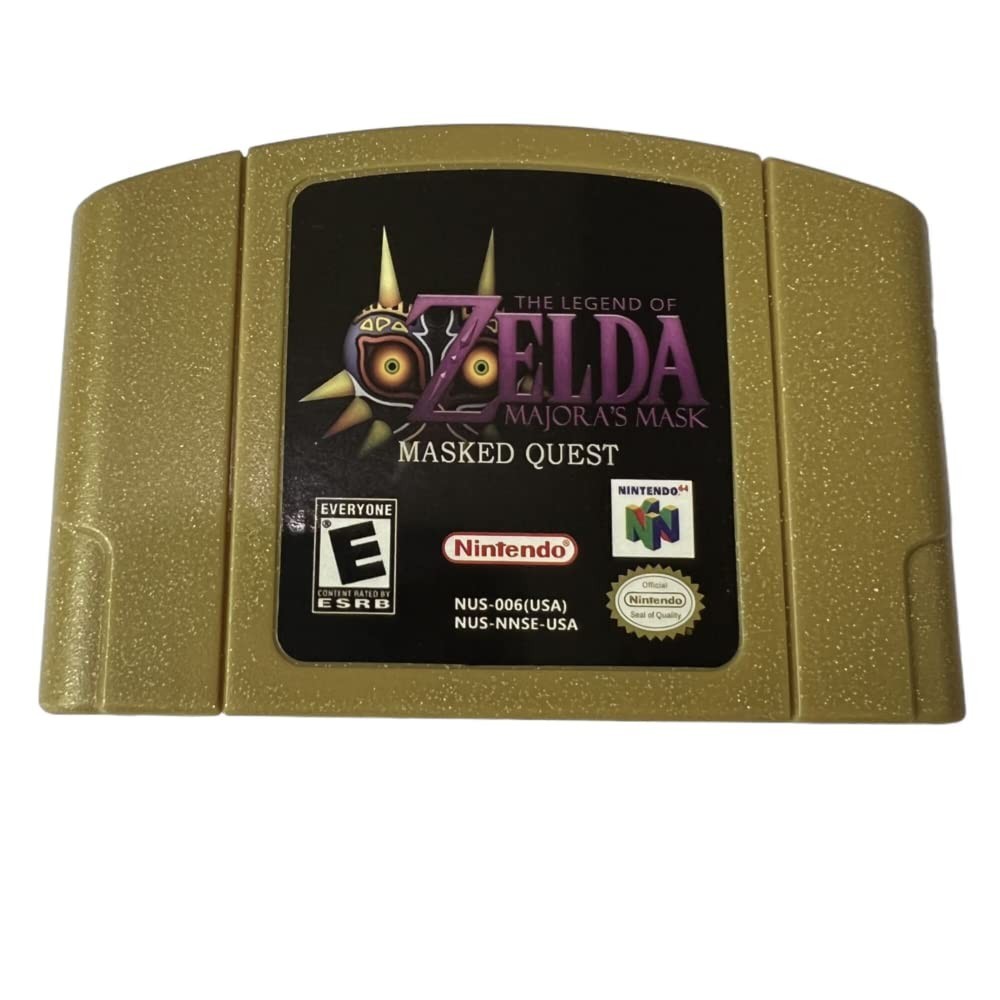 The Legend of Zelda Majora's Mask Masked Quest Games For N64 Console US Version
