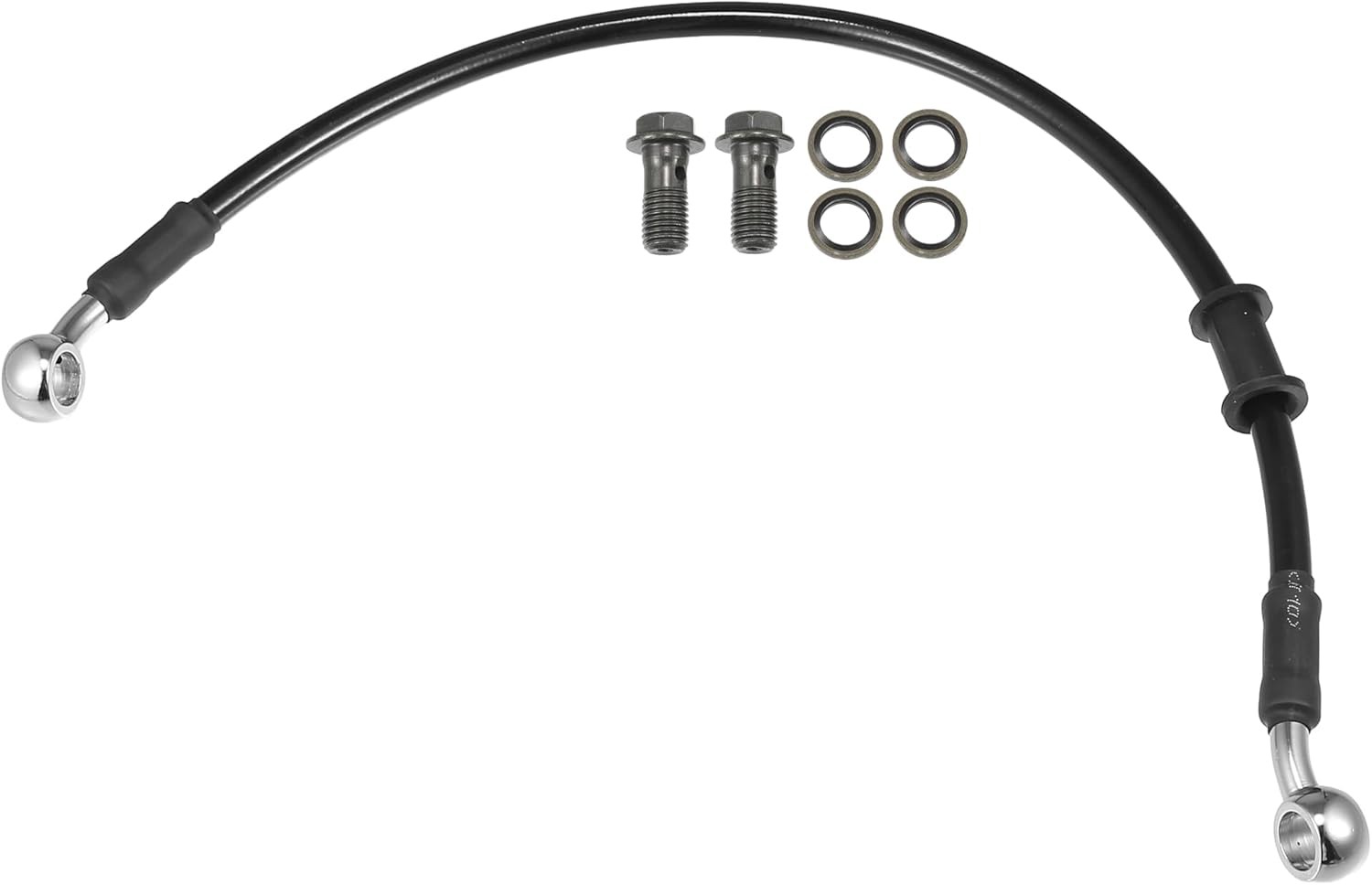 Universal Brake Hose Motorcycle ATV Dirt Bike Motocross Braided 40cm / 15.75"