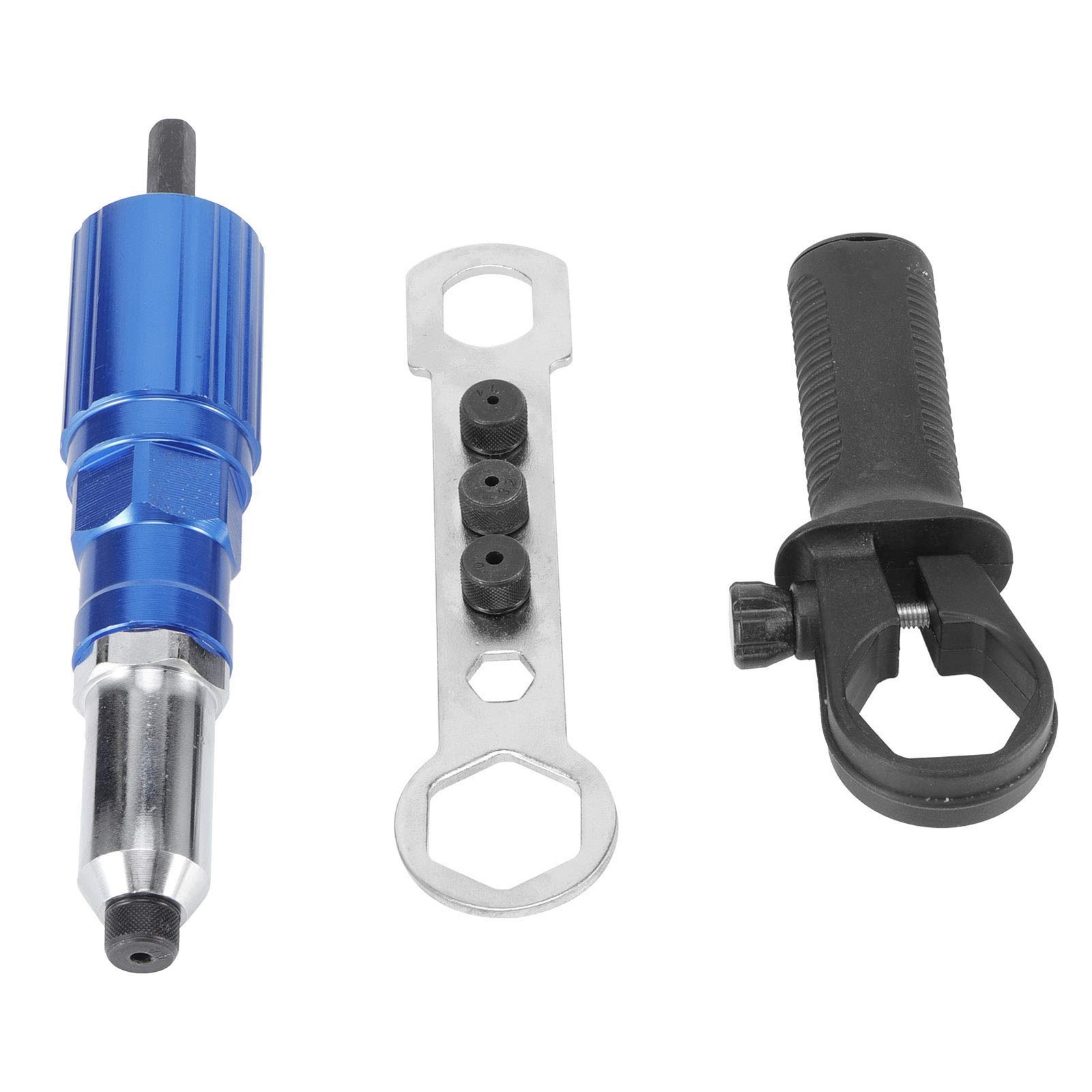 Rivet Gun Head Mount, Rivet Drill Attachment for Drill Riveter Elect...