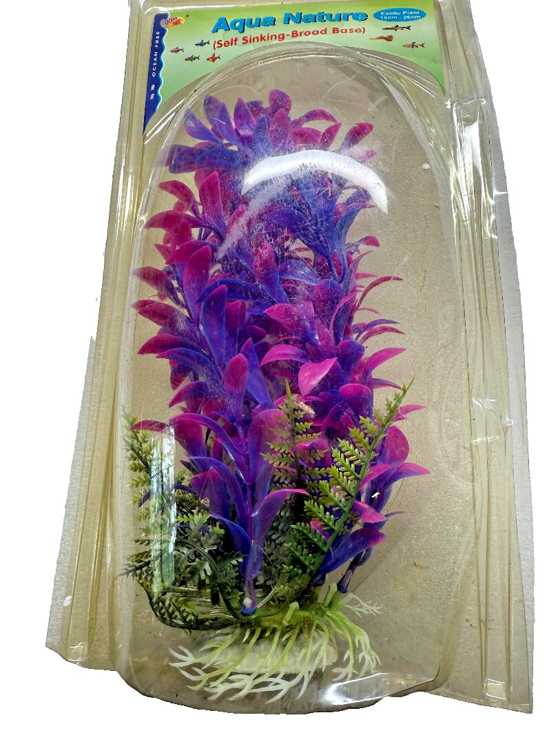 OCEAN FREE AQUA NATURE AQUARIUM PLASTIC PLANT (15-26 CM)