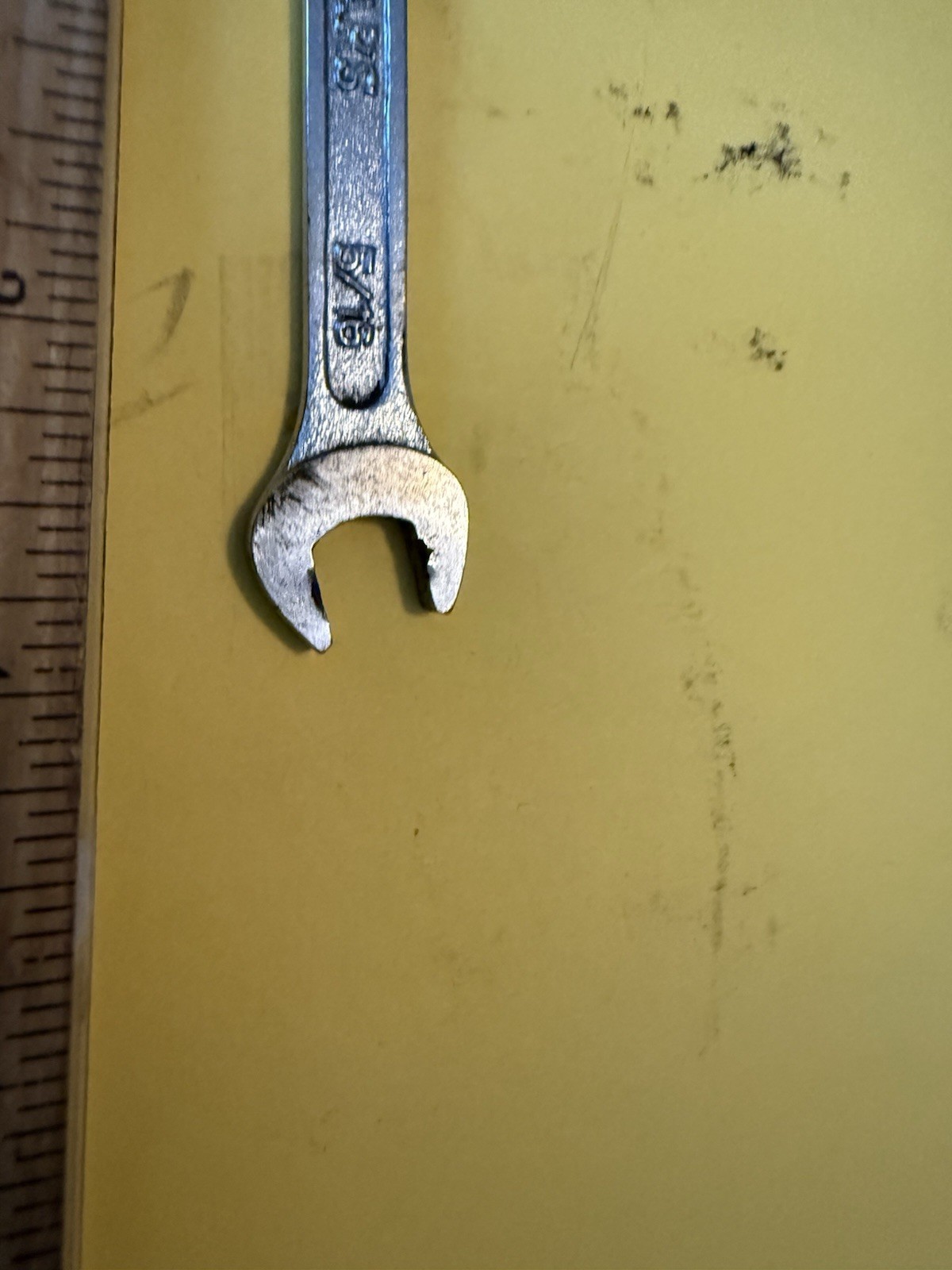Sears 1/4-5/16 Double Open End Wrench