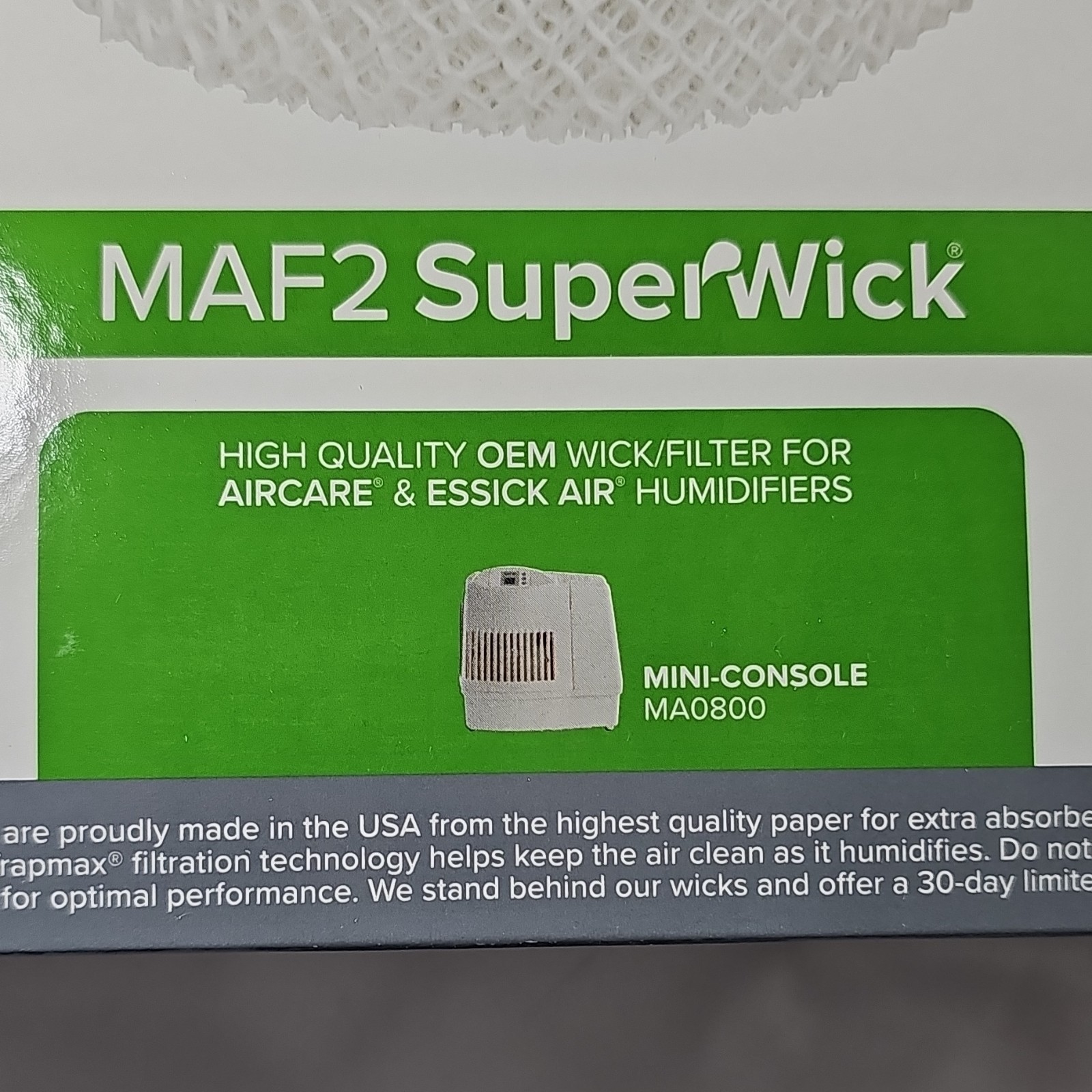 AIRCARE MAF2 Super Wick Humidifier Wick Filter for Mini-Console MA0800