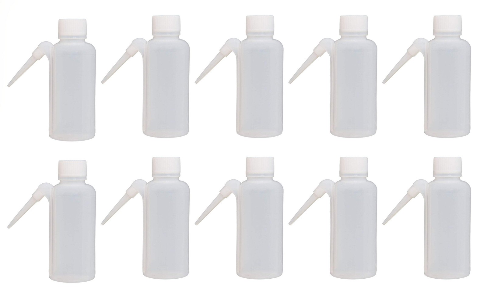 Bottle, Wash, Graduated, Polyethylene, 125ml, Pack of 10