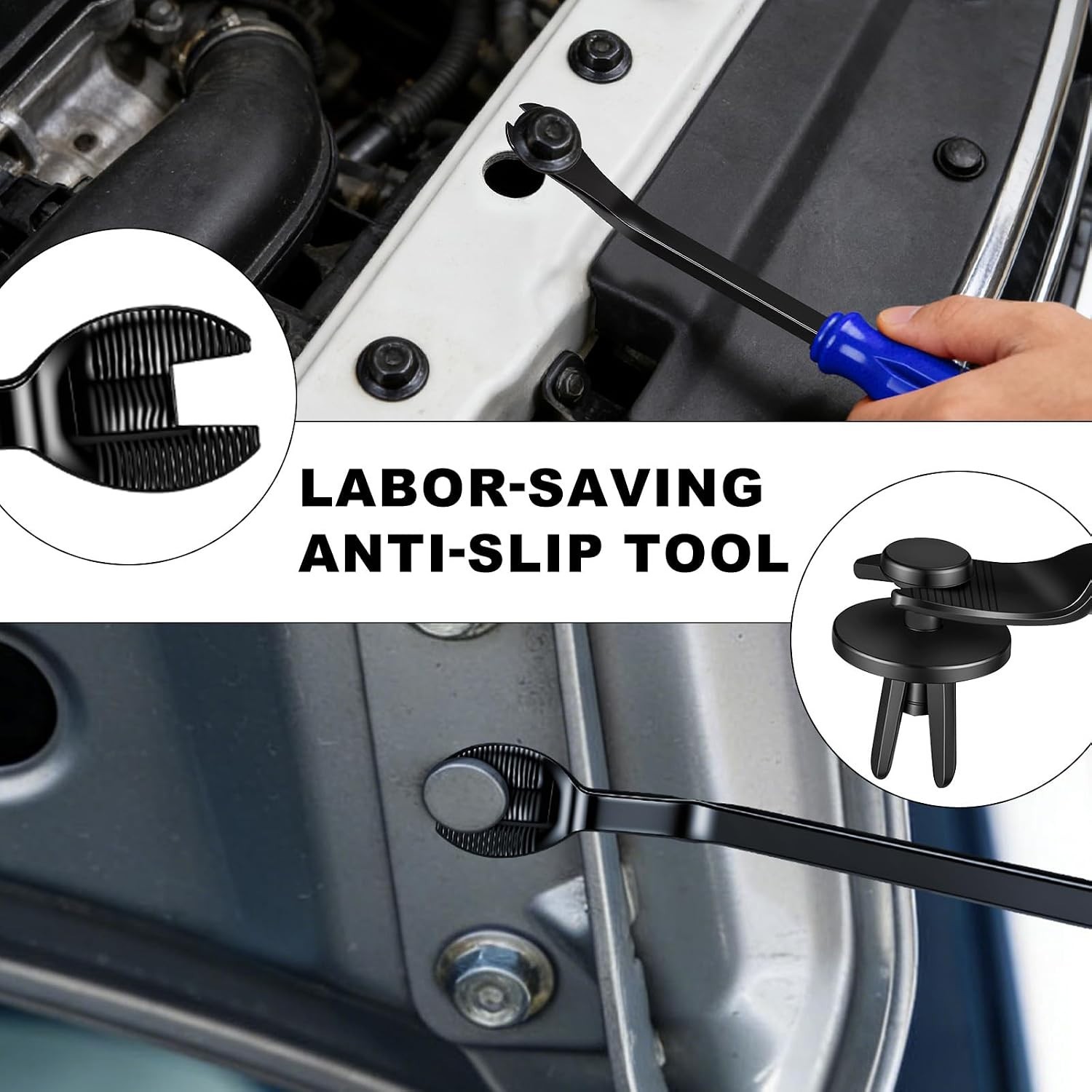 Auto Body Repair 5-Piece Tool Kit - Trim Tools for Efficient Panel Removal
