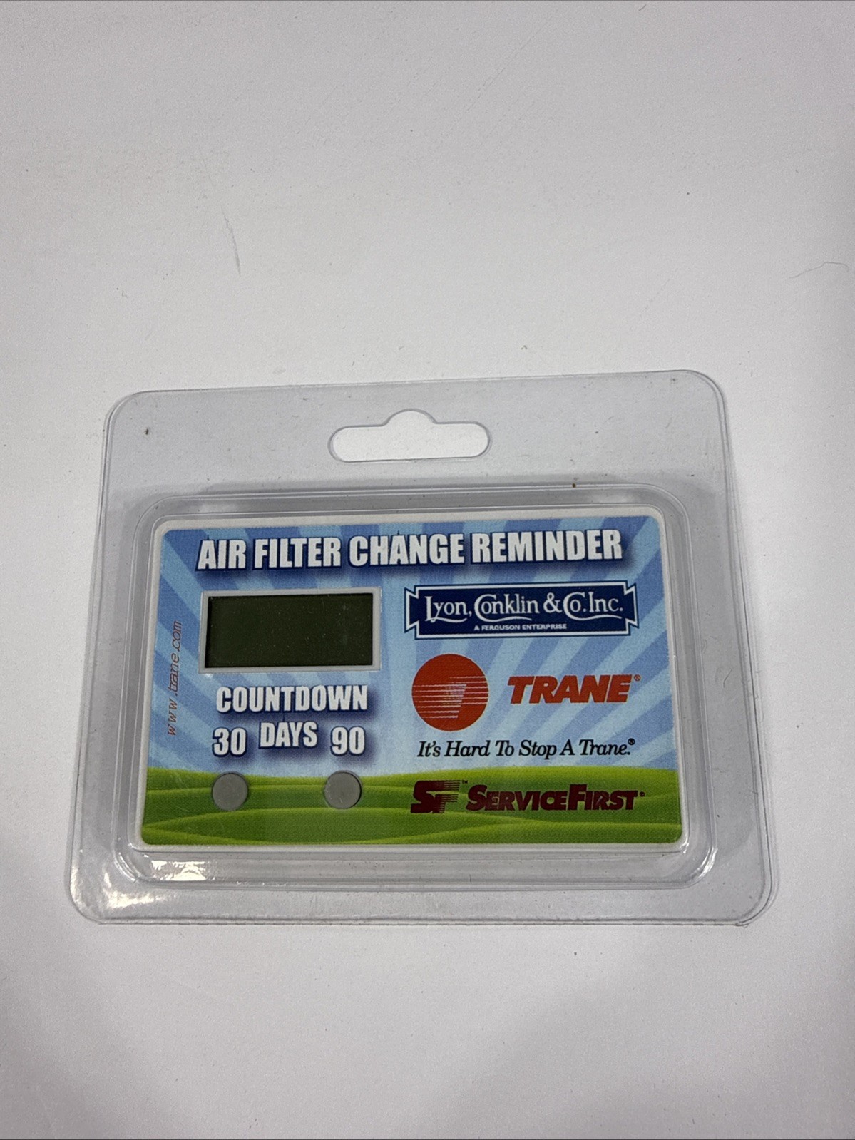 Air Filter Change Reminder 30-90 day count down
