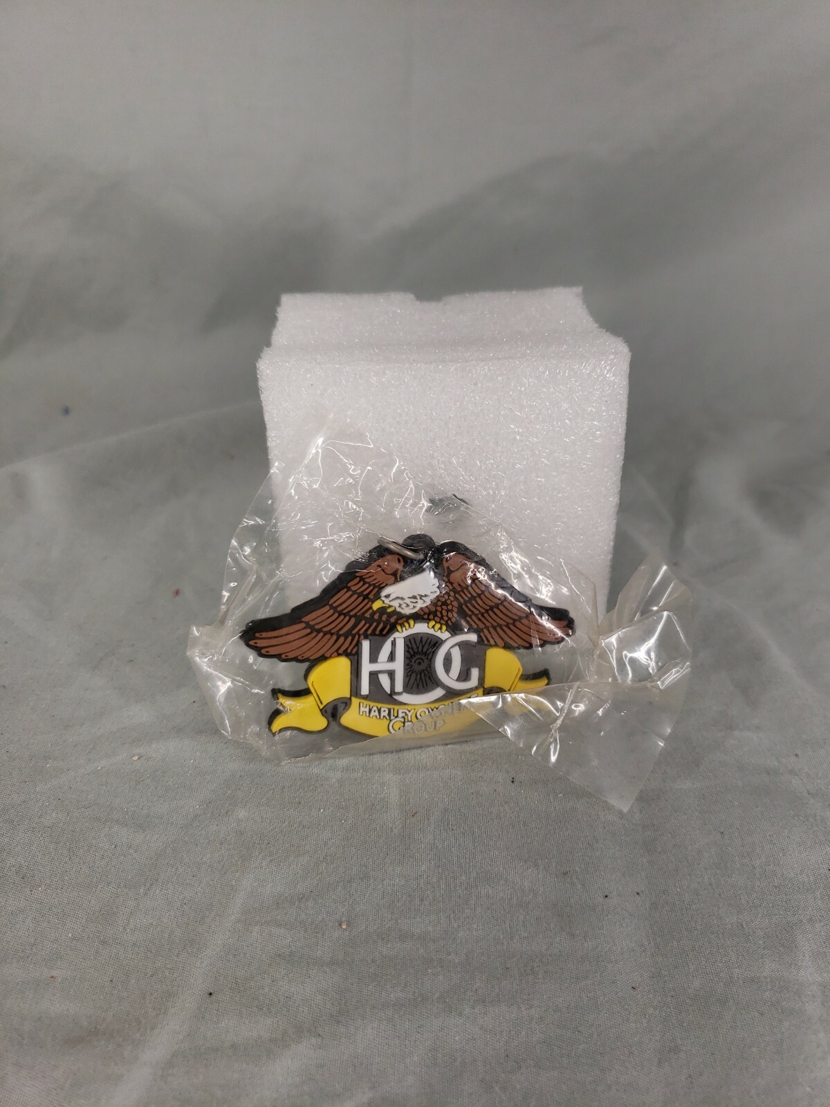 HARLEY DAVIDSON OWNERS GROUP HOG EAGLE CLAW KEY CHAIN FOB