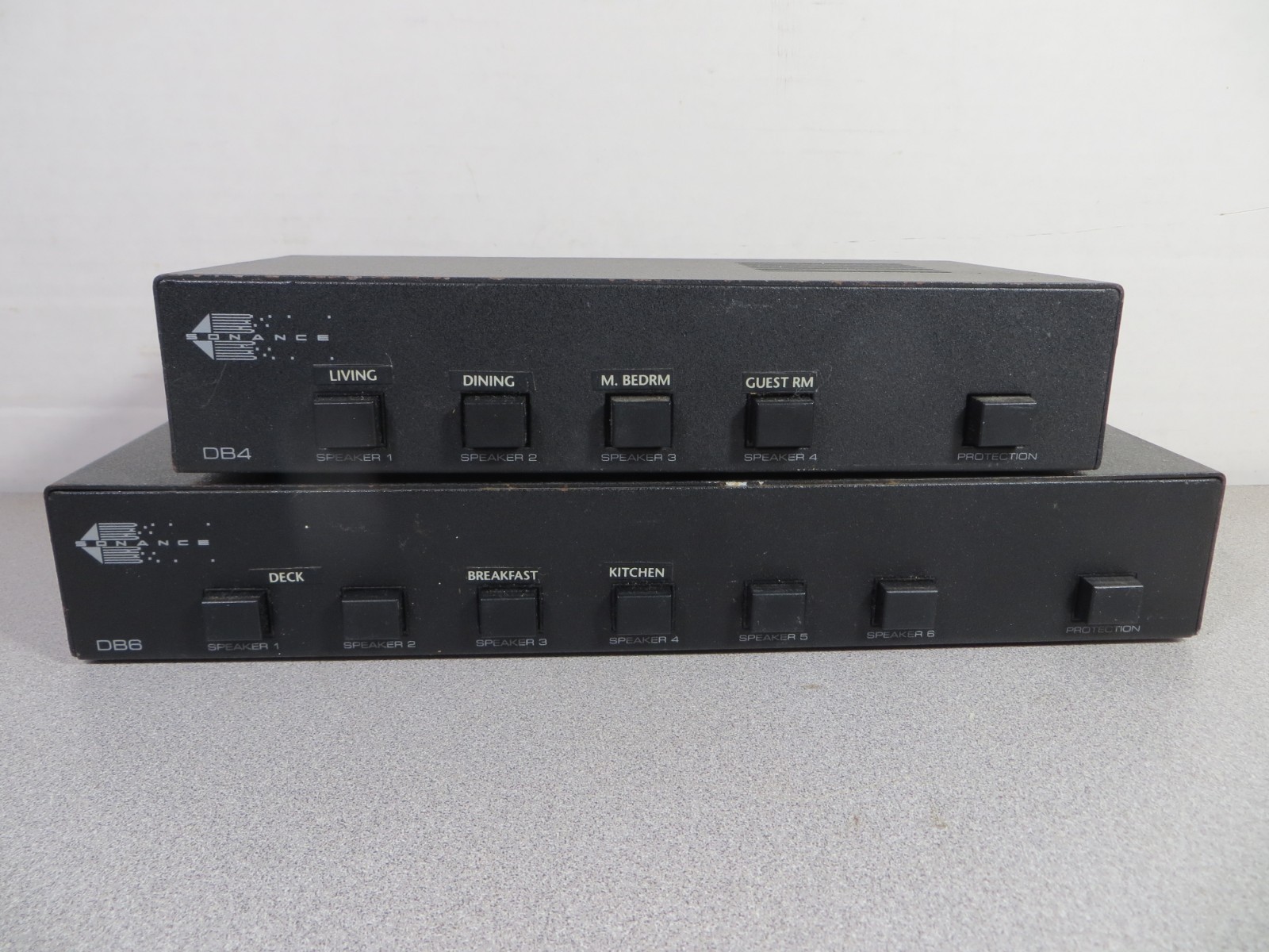 Sonance Speaker Selector Switch DB6 & DB4 Home Audio Controler w/ Protection