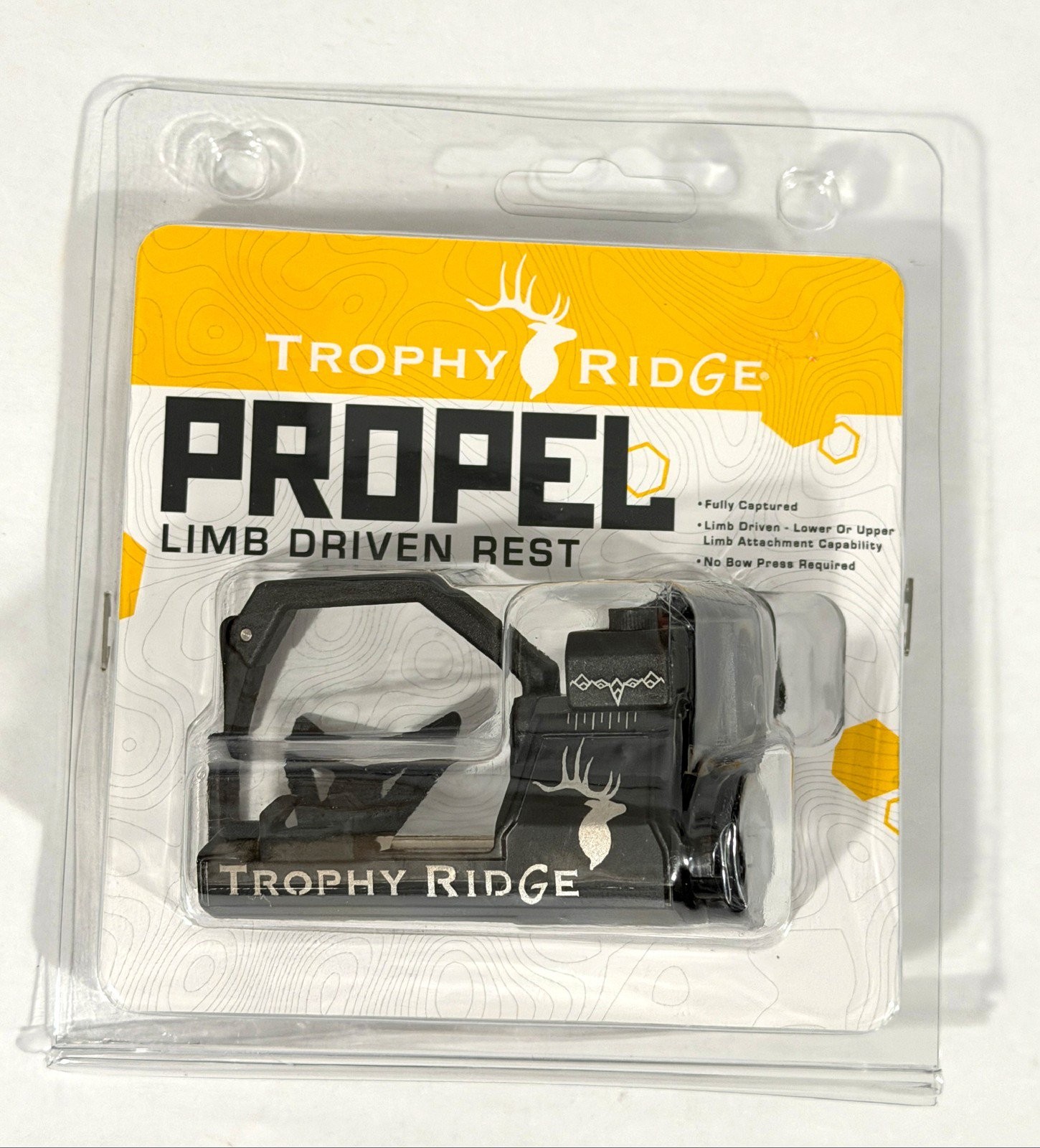 Trophy Ridge Propel Limb Driven Arrow Rest - Black - Right Hand #ARE302