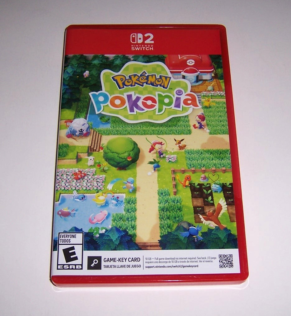 Original Box Case Replacement For Pokemon Pokopia Nintendo Switch 2 SW2