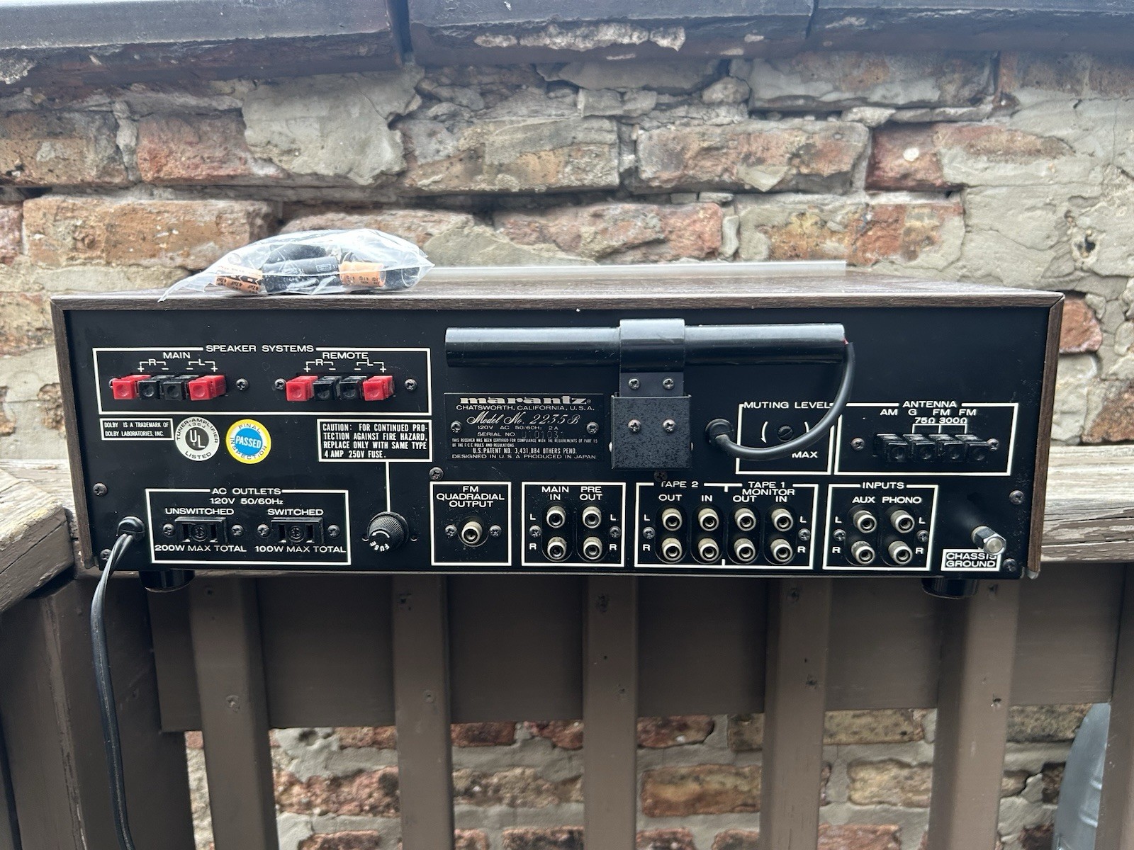 Marantz Model 2235B Vintage Stereophonic Stereo Receiver 2235B Just Serviced