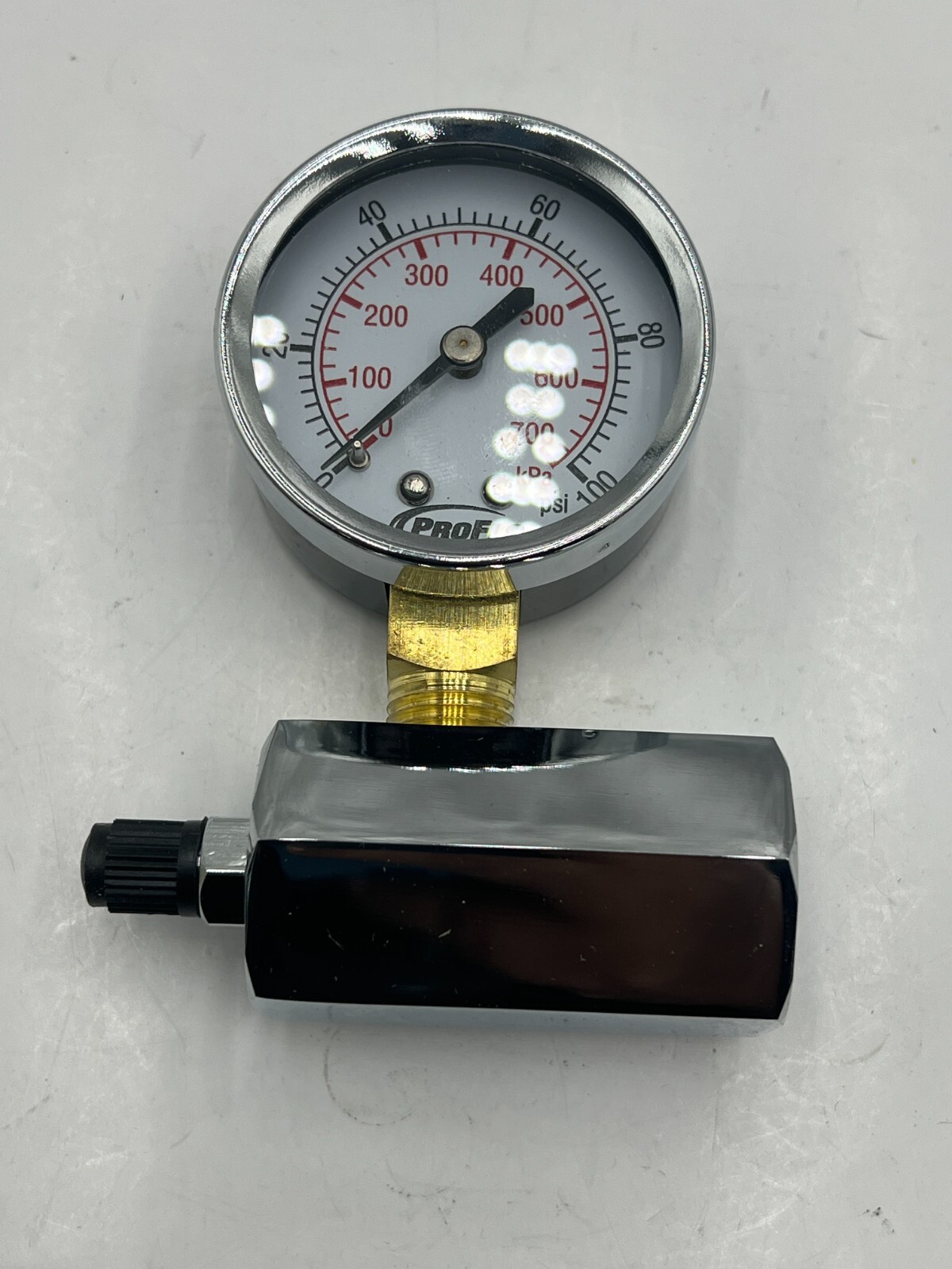 ProFlo Gas Test Gauge 0-100 psi / 0-700 kPa