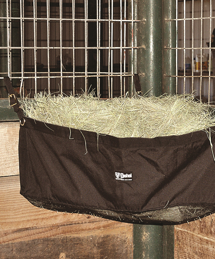 Cashel Horse Large Trailer Corner feeder black barn stall Equibrand 33 x 30 x 26