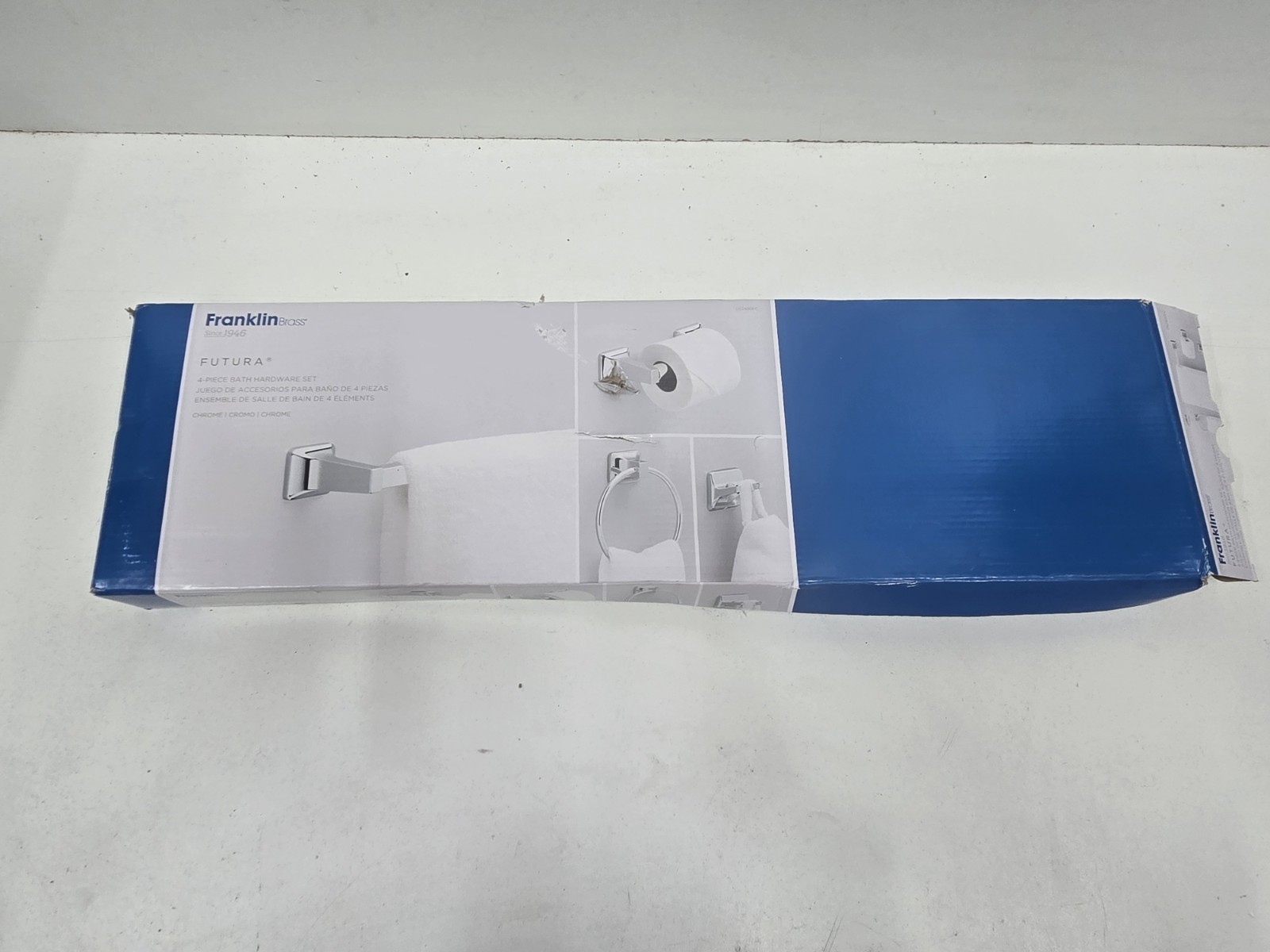 Franklin Brass Futura Chrome 4 Piece Bath Hardware Set DS2400PC