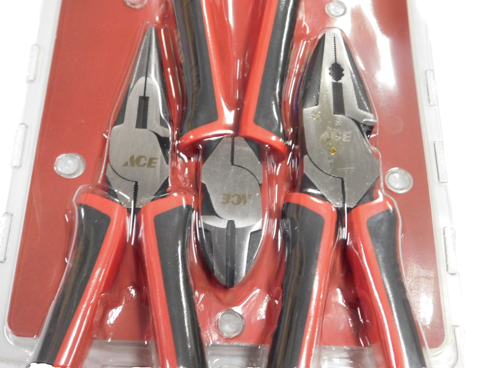 ACE 3 Piece High Leverage Pliers Set