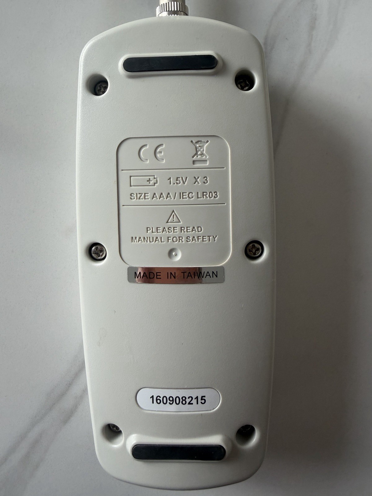 Waterproof RTD Digital Thermometer With PT-100 Sensor Probe