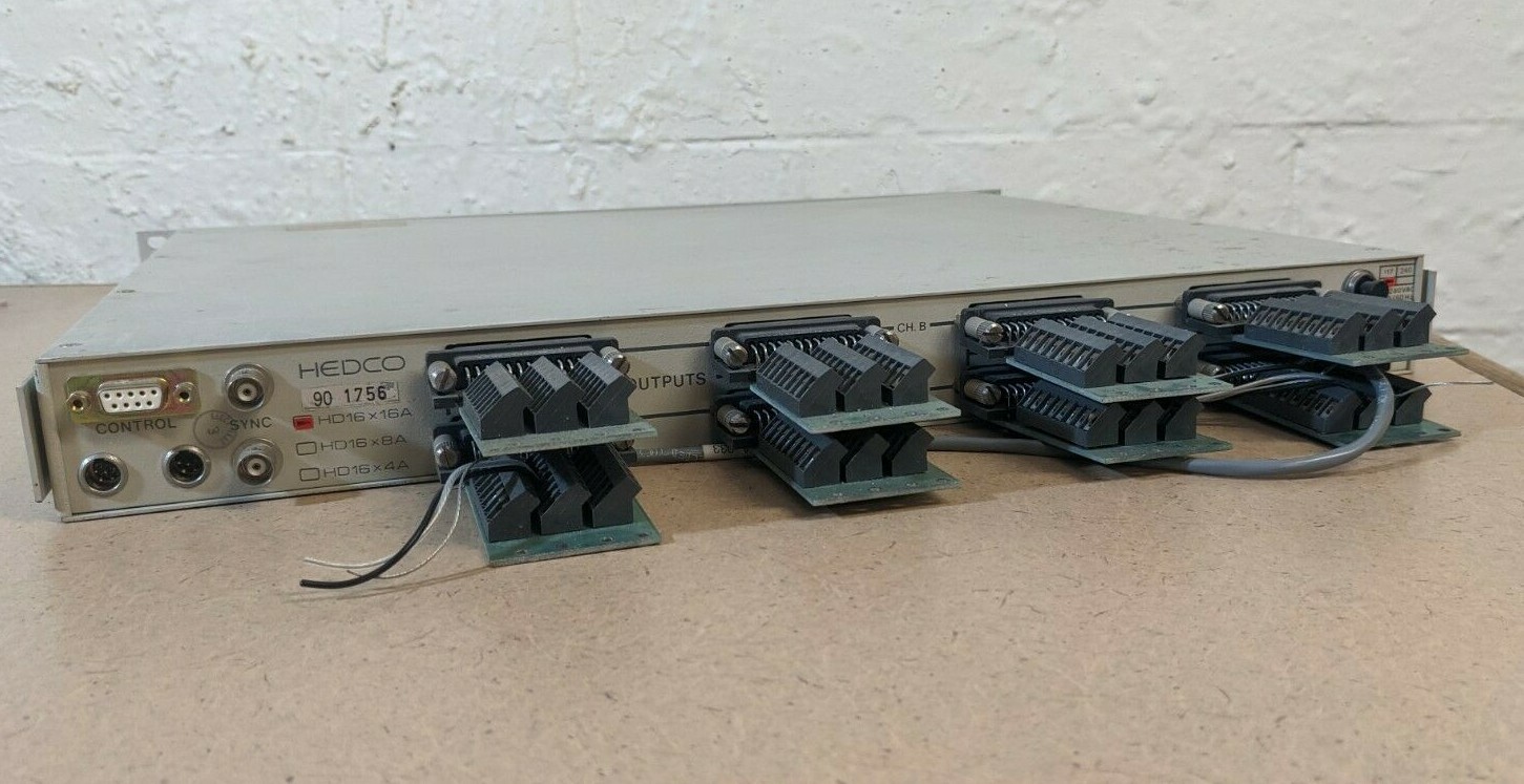 Hedco Audio Router HD-16x with Power Cord