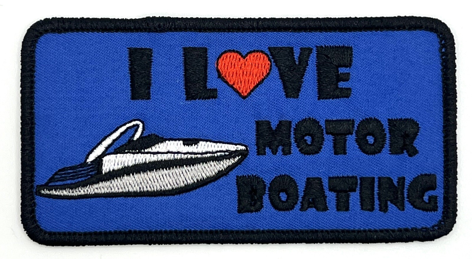 I Love Motor Boating Lake Life Adult Humorous Funny Vintage Style Patch Cap Hat