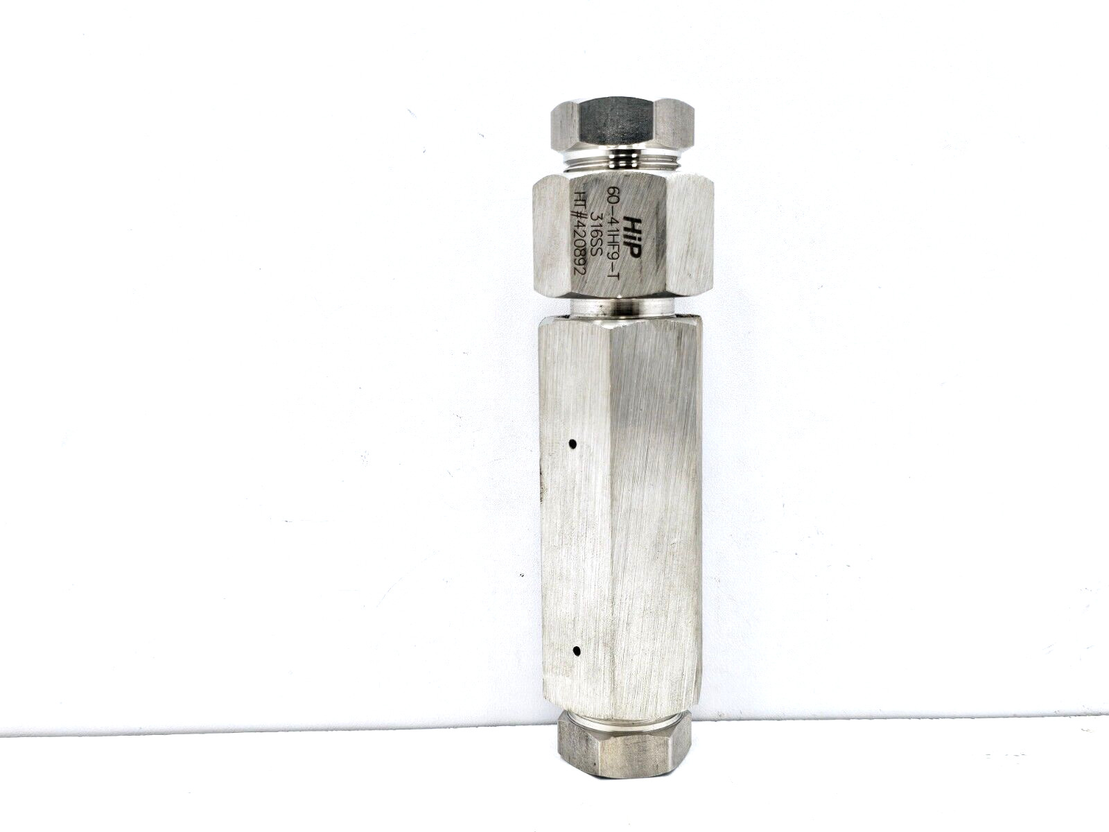 HIP 60-41HF9 BALL CHECK VALVE HIGH PRESSURE 60000 PSI