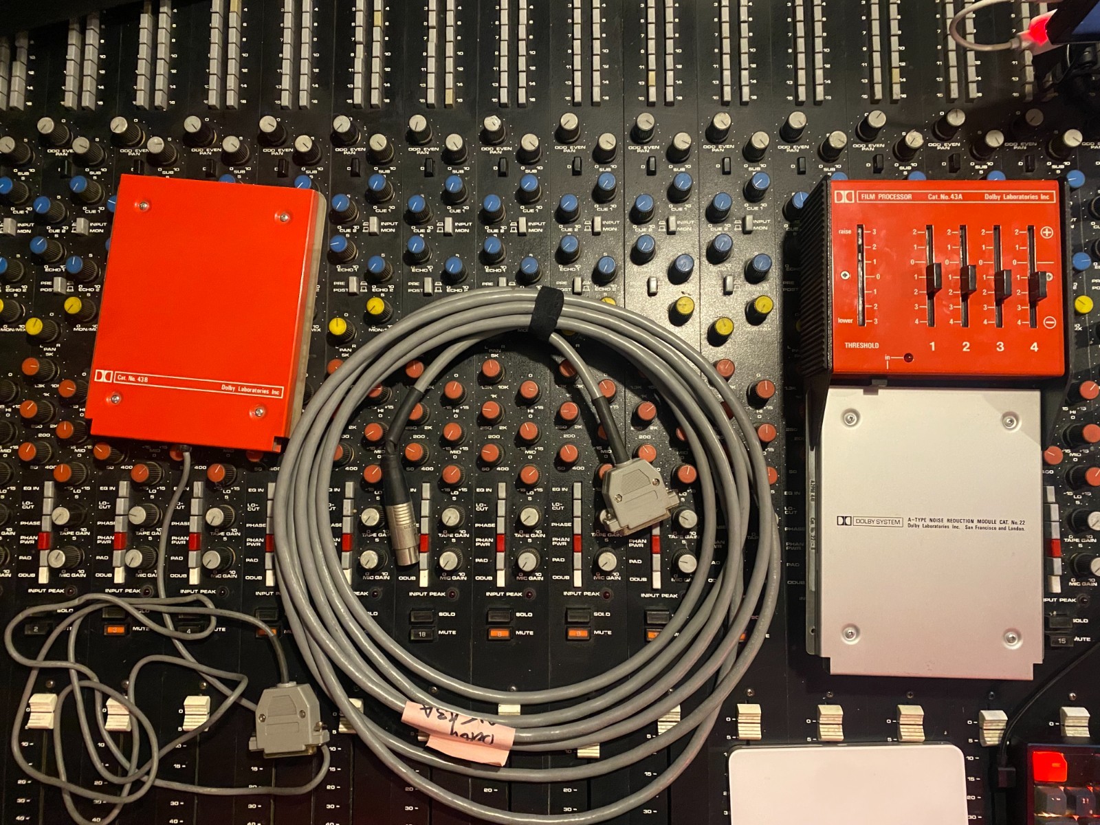 Dolby CAT 43 A and B modules with CAT22 card and all cables use w/ Dolby 360/361