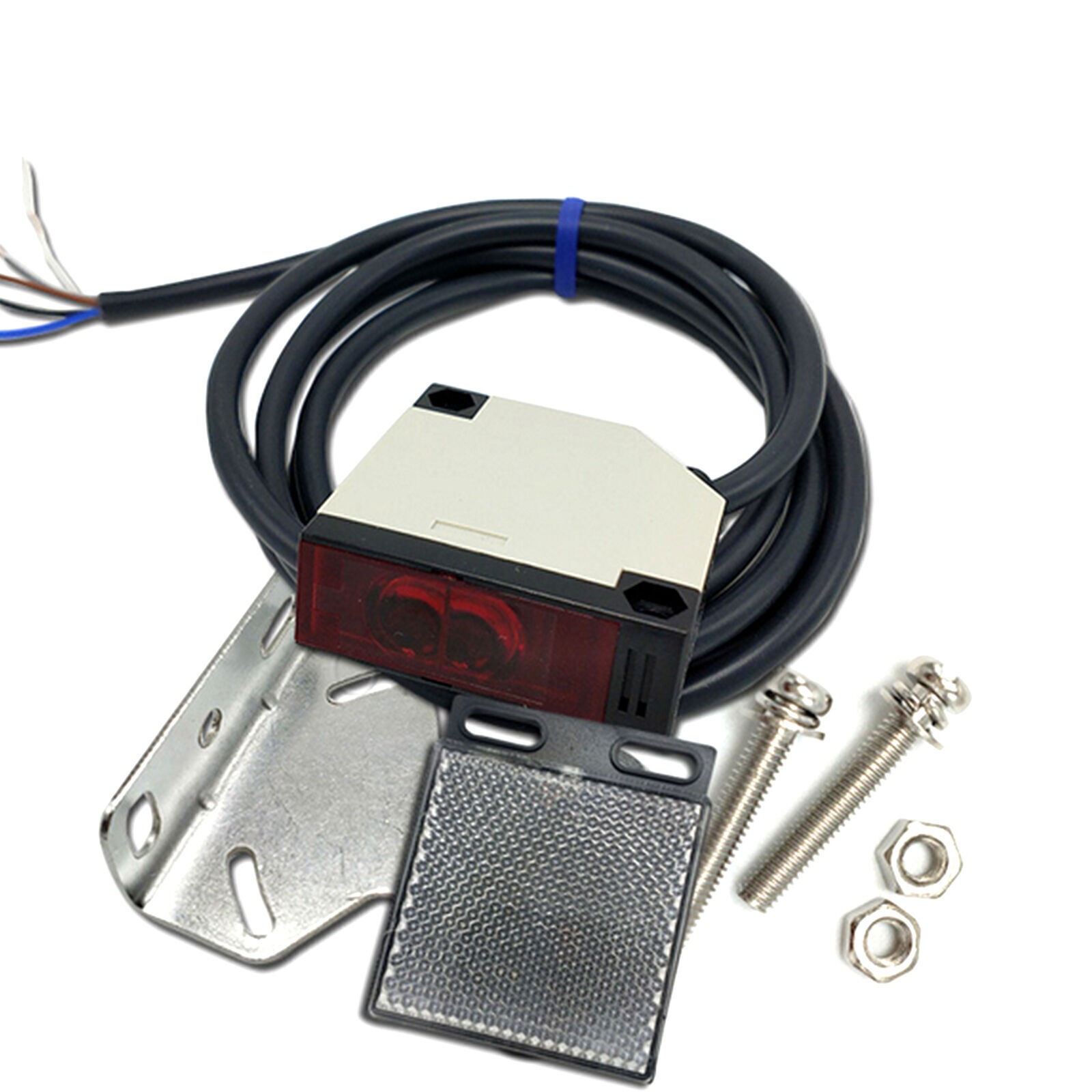 Gate Door Opener Anti-Shock Reflective Photocell Photoelectric Sensor Beam