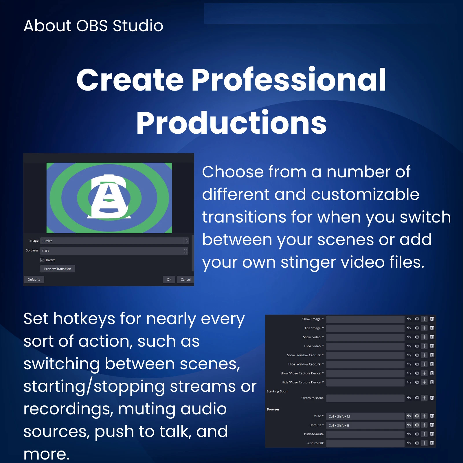 OBS Studio 2026 - Video Recording | Live Streaming Screen Recording Software MAC
