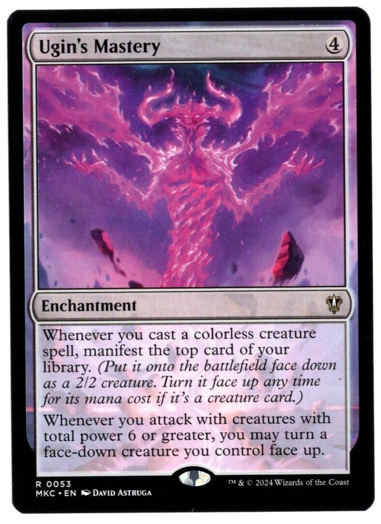 Ugin's Mastery 0053 Non Foil Rare Murders at Karlov Manor MTG Near Mint