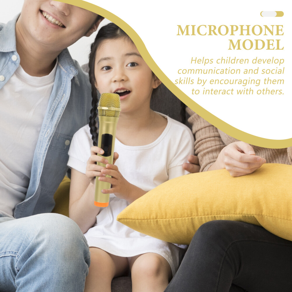 Microphone Prop Simulated Microphone Pretend Microphone Toy Role Play Microphone
