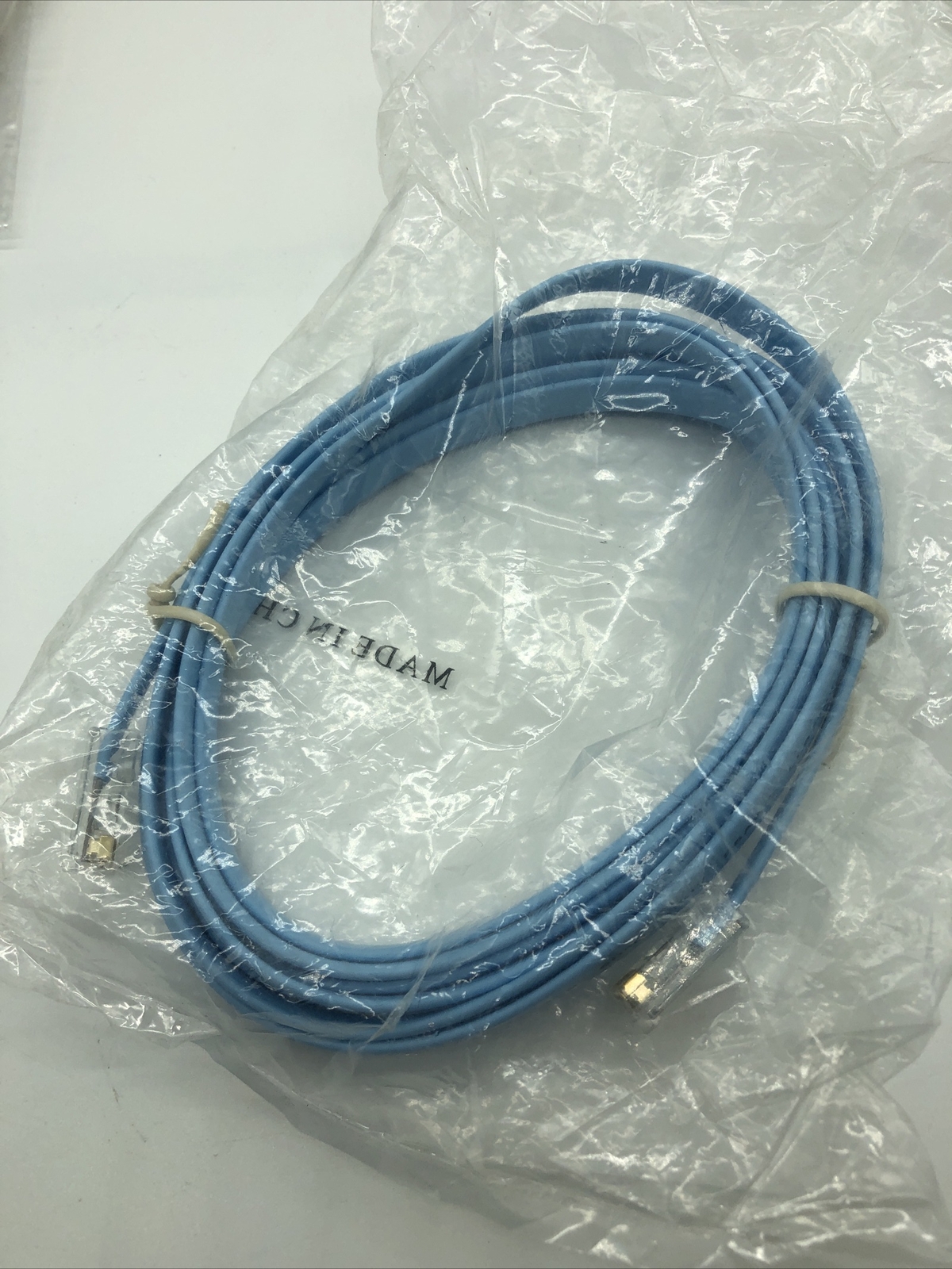 NEW Cisco Blue RJ45 to RJ45 Rollover Console Cable, 72-1259-01, 7ft,
