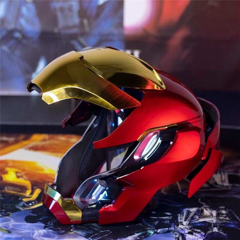 Iron Man MK50 Helmet Electric 1:1 Wearable Voice Control Deformation Prop Helmet