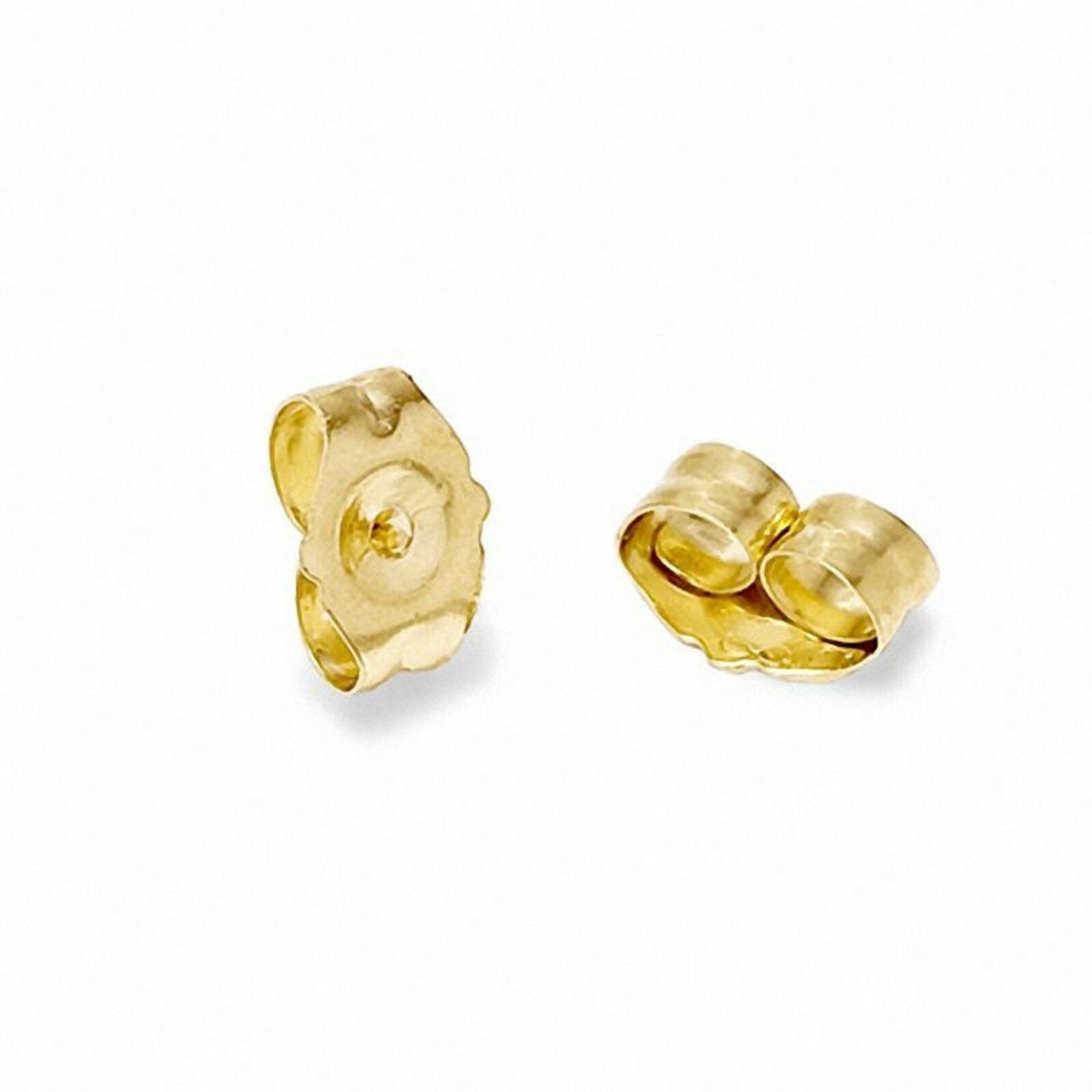 1 Pair Push Backings in 14k Yellow or White Gold